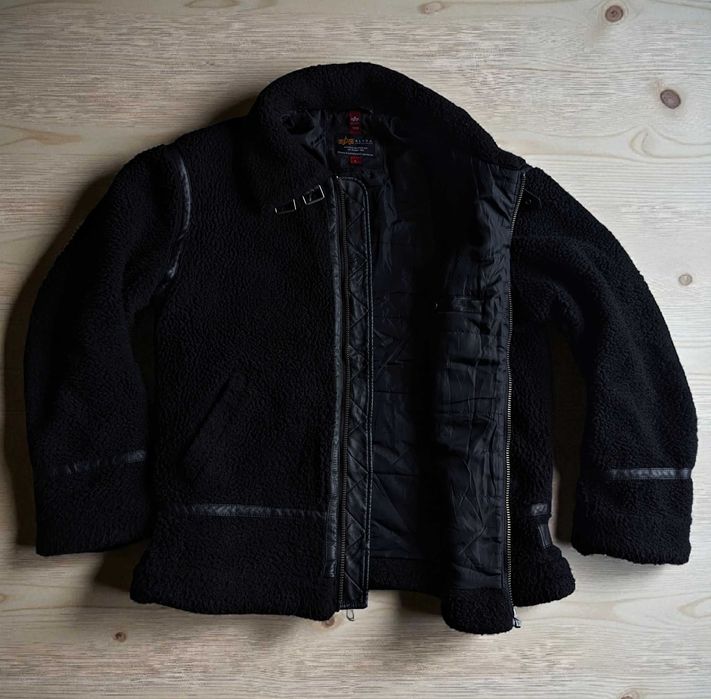 Куртка бомбер Alpha Industries B-3 Teddy USA