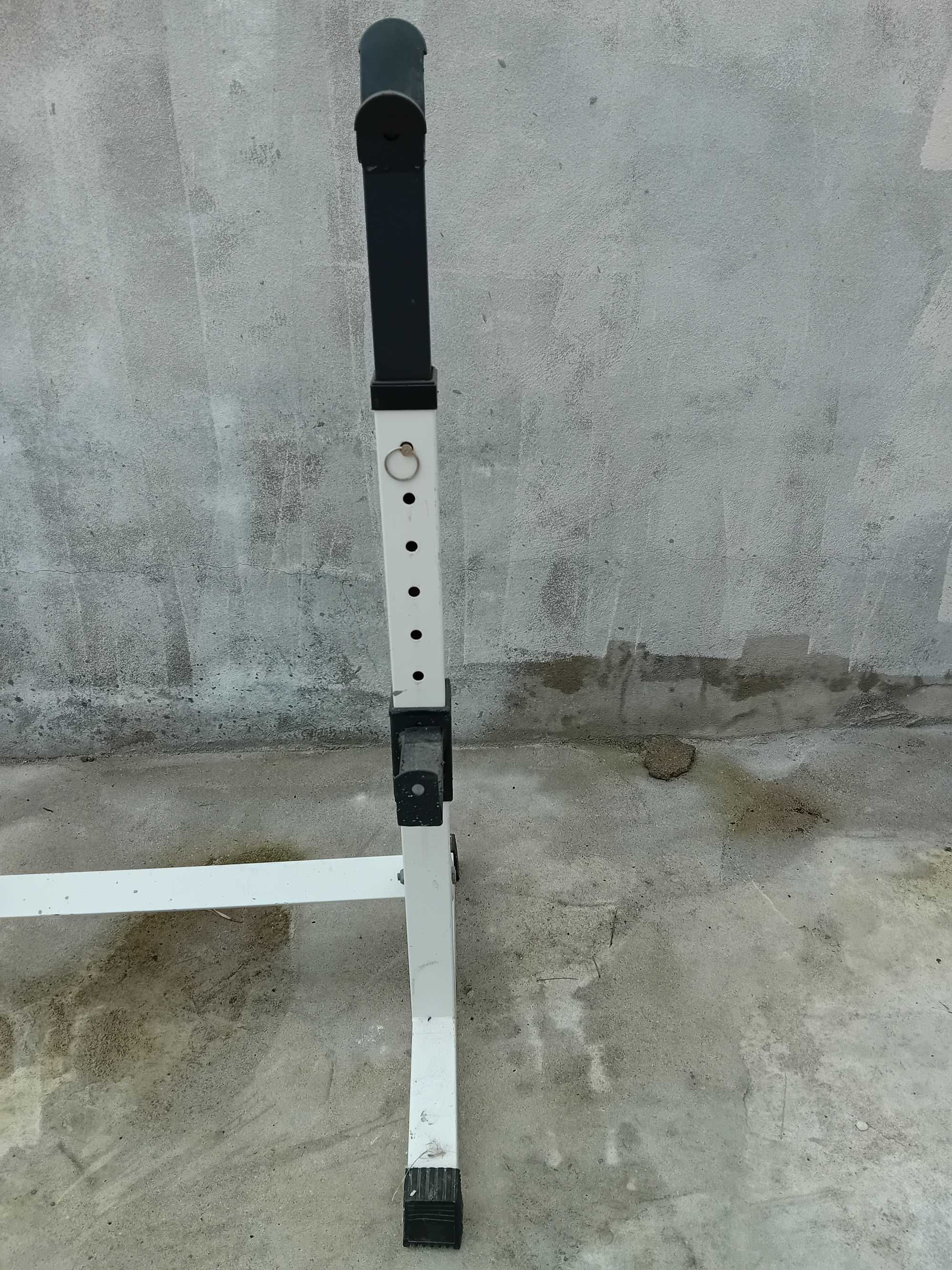 Rack musculação regulável