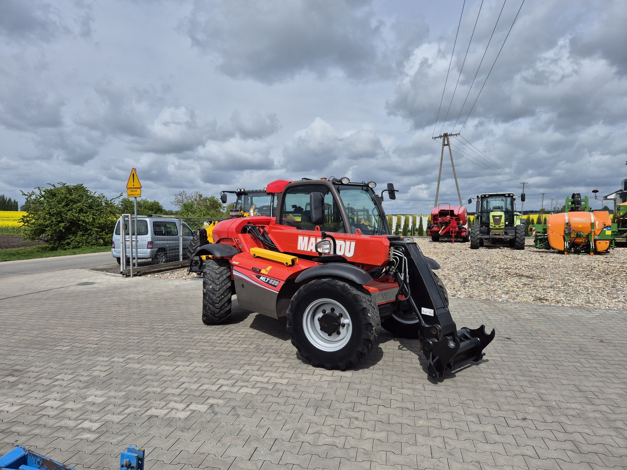 Ładowarka teleskopowa Manitou MLT 629 16r 2m Jcb Merlo