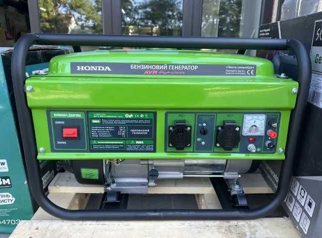 Генератор Бензиновий Honda 3,8 Квт. Мідна обмотка