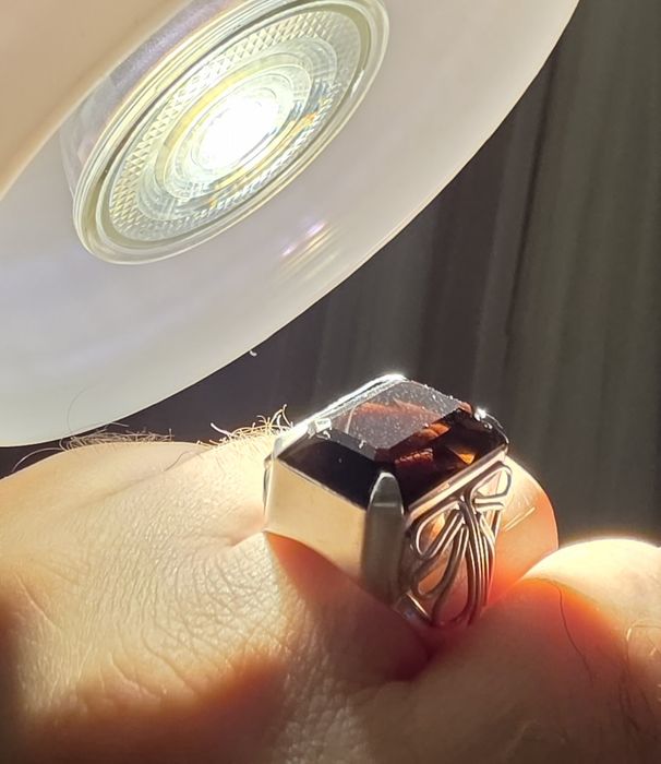 Sygnet Srebro 875 ZSRR Kwarc Dymny 1958 - 1994