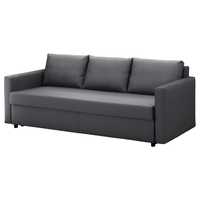 Ikea Friheten sofa rozkladana kanapa szara