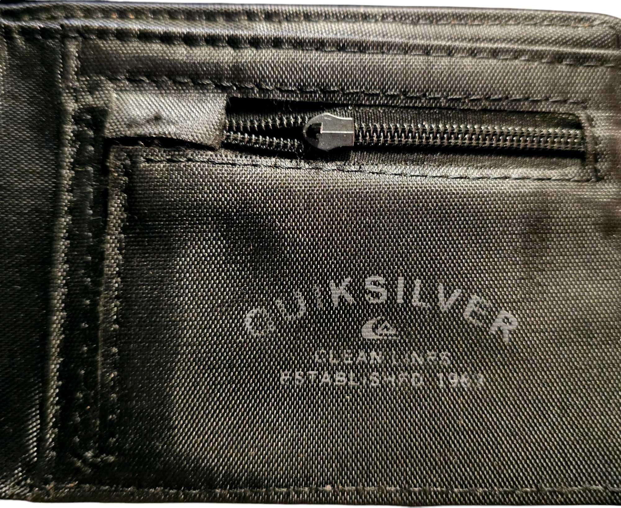 Quiksilver Stitchy Trifold Wallet Portfel Męski Potrójny - Wada