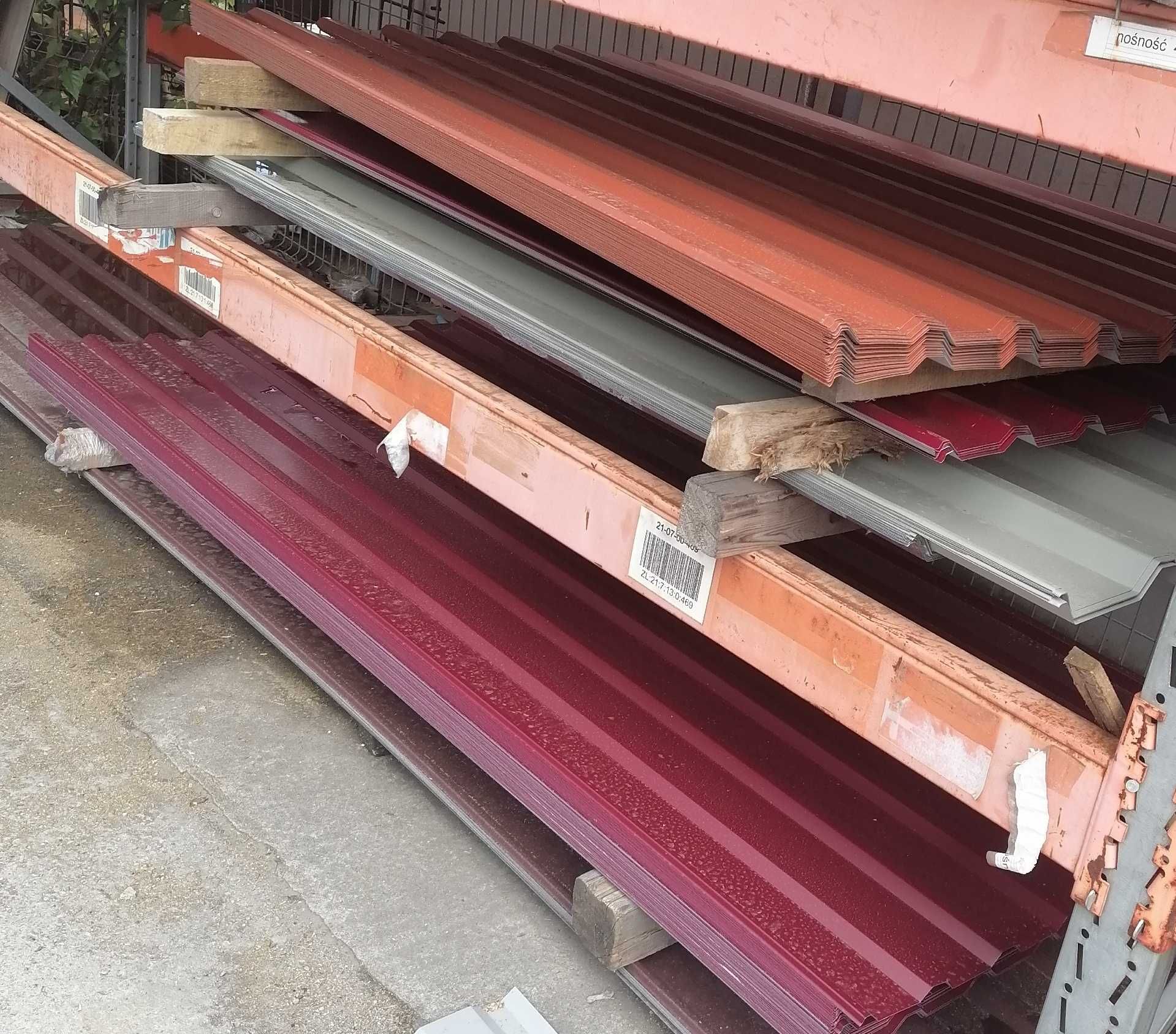 Blacha trapezowa, II GATUNEK, cięta w odcinkach 2m - PRODUCENT