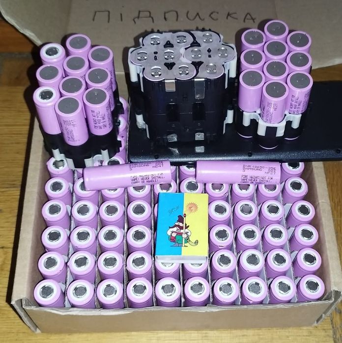 Якісні Акумулятори 18650 Samsung 35E 3500mah павербанк розборка блоків