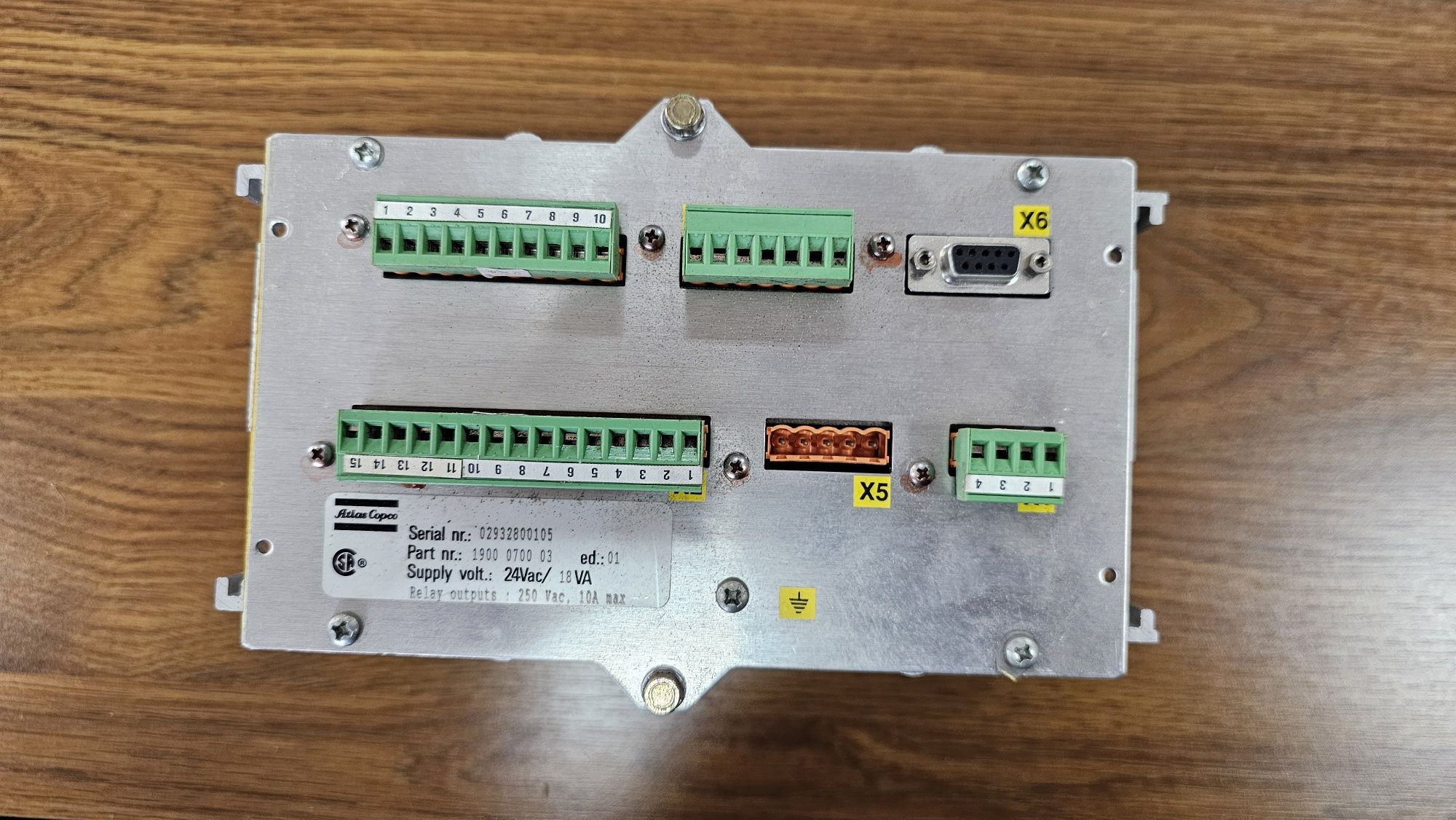 Sterowanie Elektronikon atlas copco