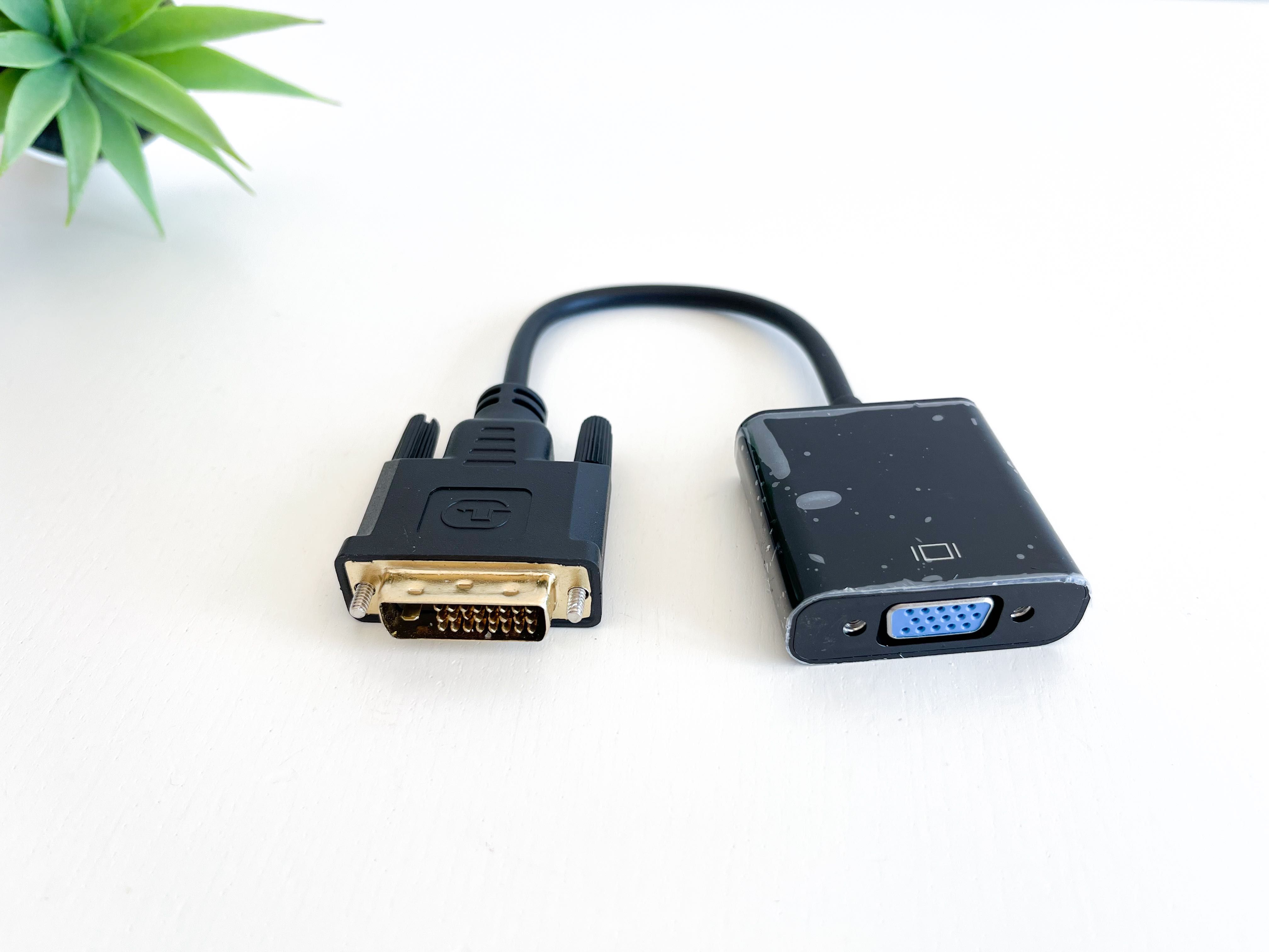 Adaptador DVI para VGA - NOVO