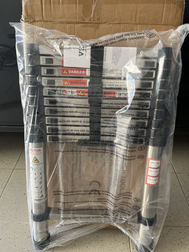 Escada telescopica com 3,2m