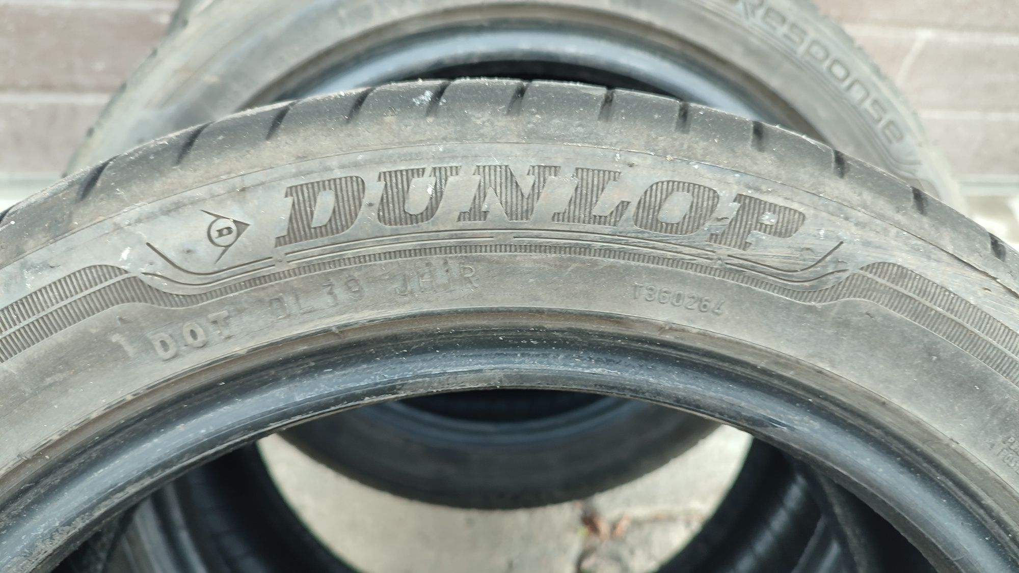 Opony letnie 195/50R16" Dunlop  Ładny bieżnik niezniszczone