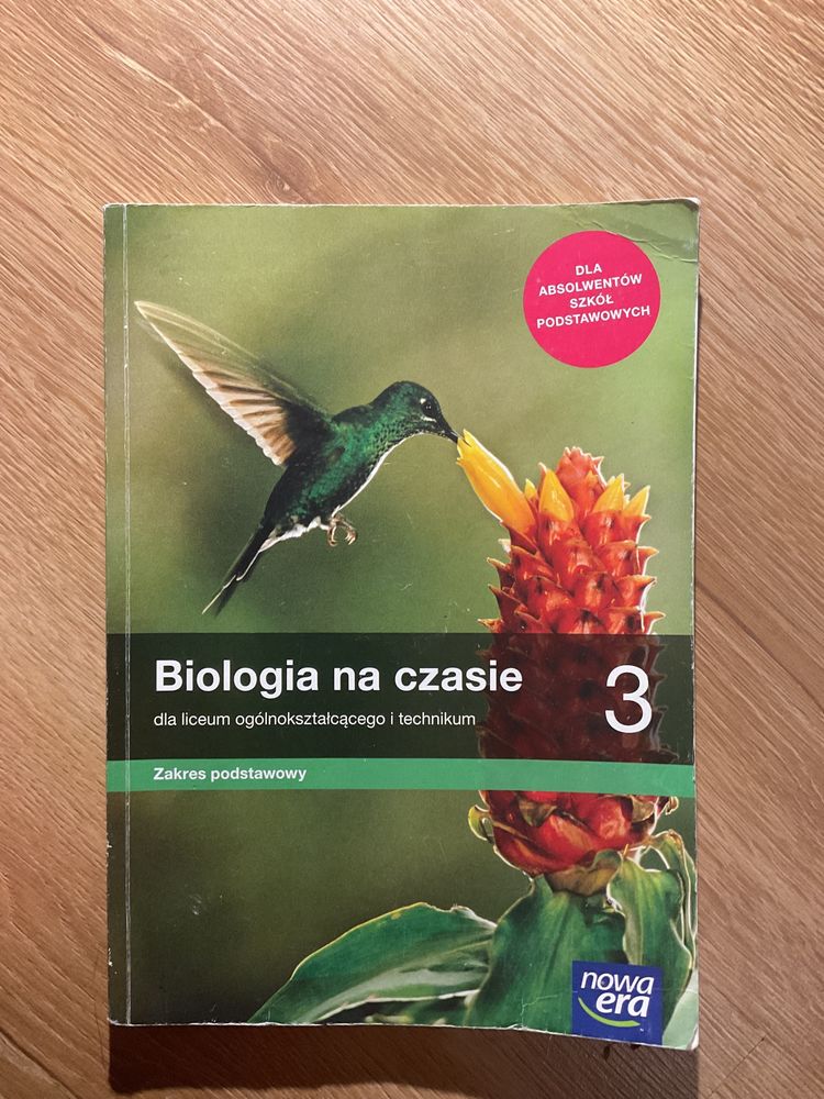 Biologia na czasie 3. Zakres podstawowy. Podrecznik