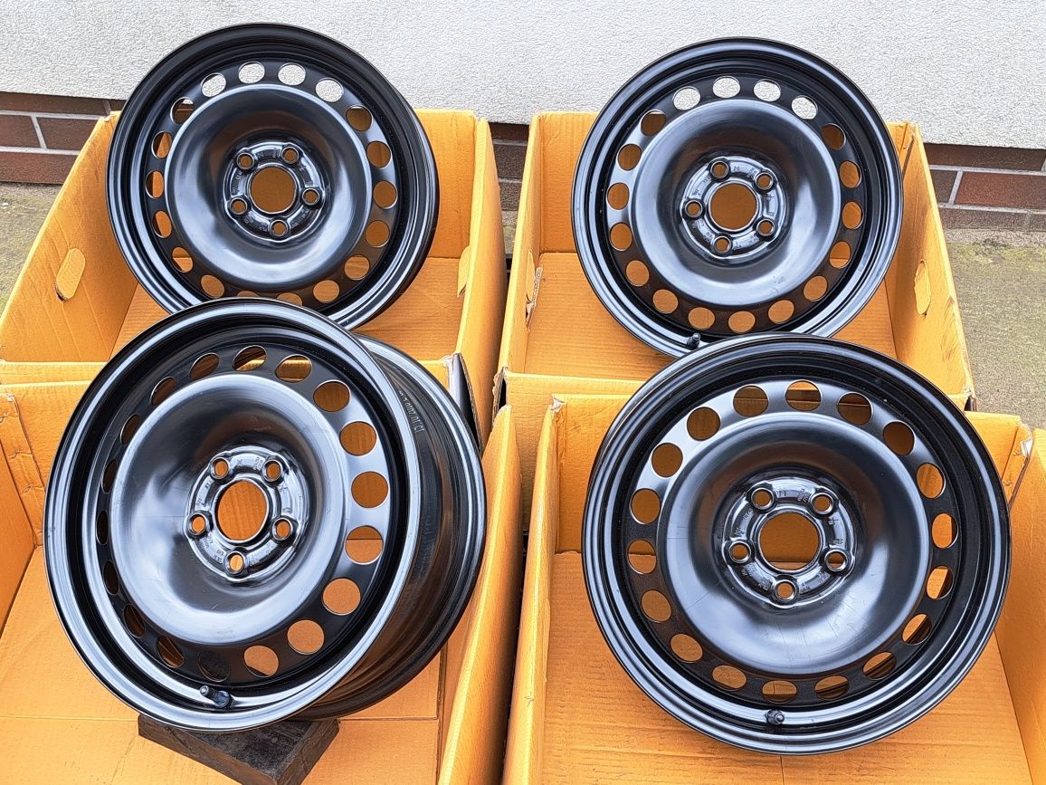 Felgi stalowe NOWE 15 5x100 ET40 VW Polo Seat Ibiza Skoda Fabia VAG