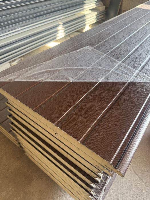 Zestaw kompletnej bramy segmentowej BRAMA SEGMENTOWA Brązowa 3,0x3,0