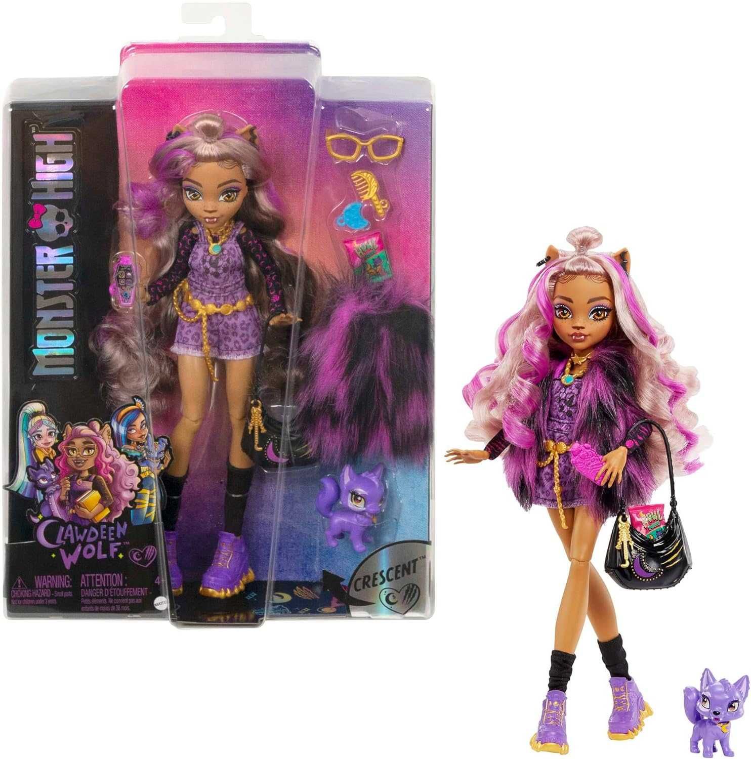 Лялька Monster High Clawdeen Wolf, Lagoona Blue