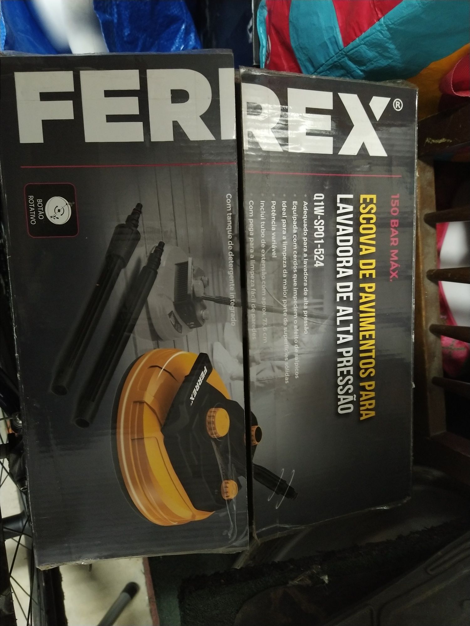 Acessório Lavagem de pavimentos Ferrex  para maquina de alta  pressão