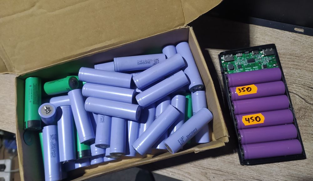 Корпус для павербанка DIY 18650 без пайки + элементы