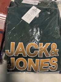 Мужские футболки JACK & JONES сток оптом одежда Европа