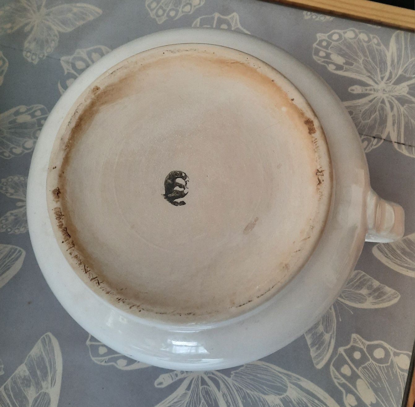 Bacio/penico em loiça da Gilman & Cta Sacavem