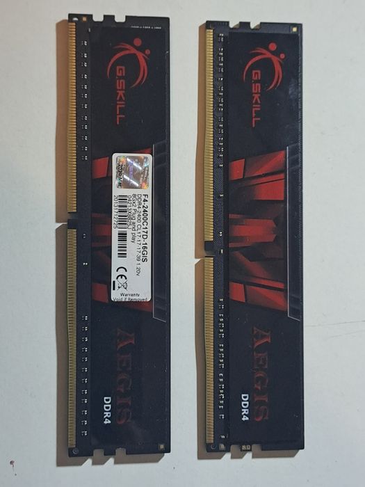 Memórias ram DDR4 G.Skill 16 Gb Gb