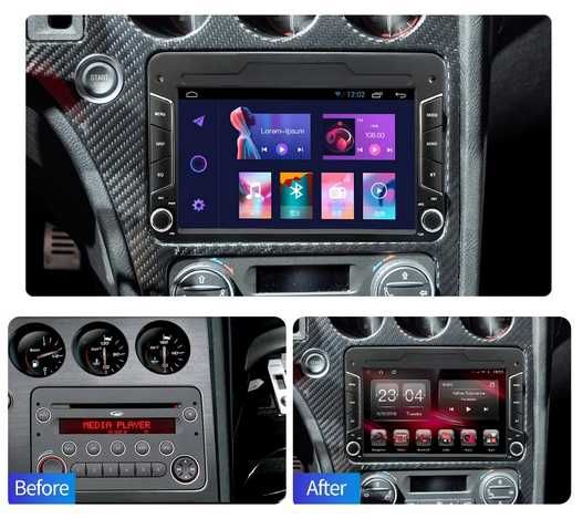 Radio dotykowe nawigacja Alfa Romeo 159 Brera 2005- ANDROID 12 WiFi