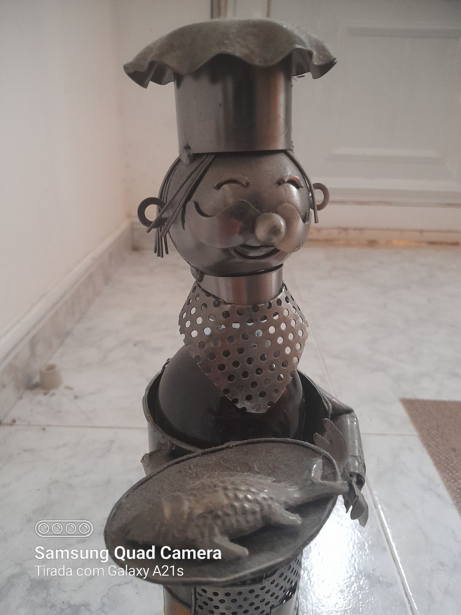 Decoração metálica