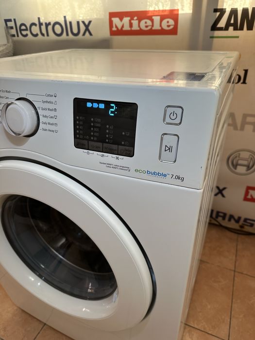 пральна машина Samsung ecobubble  W70F5E0W2W 7 кг ‼️