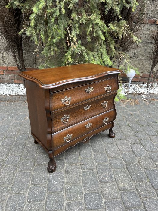 Stylowa Komoda 3 Szuflady Stolik Ludwik Szafka Rumunka Po Renowacji