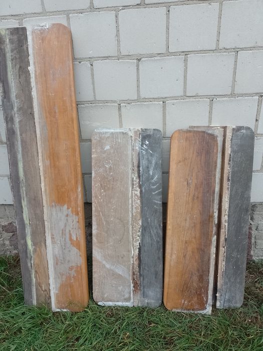 Parapety dębowe używane