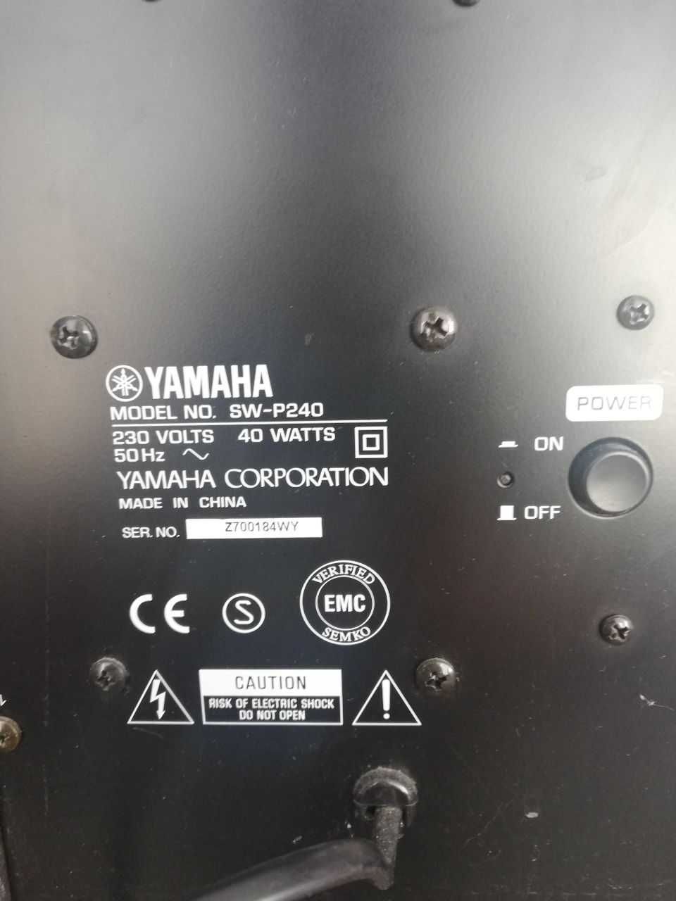 Ресивер Yamaha RX-V350 + Колонки + Сабвуфер