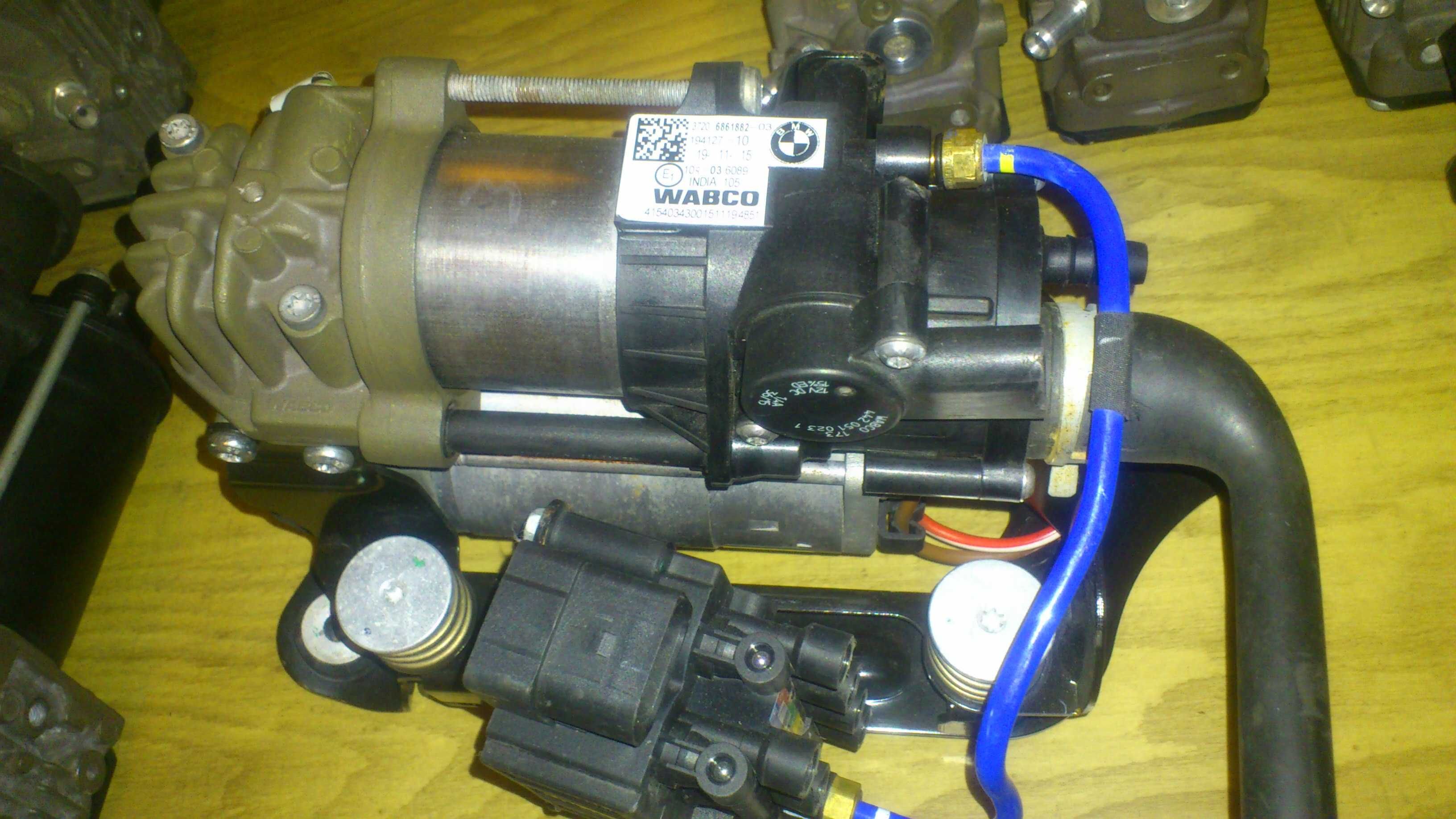 Pompa kompresor zawieszenia NIVO bmw 5 e61 F11 F07 GT G31 F15 e70 X5 X