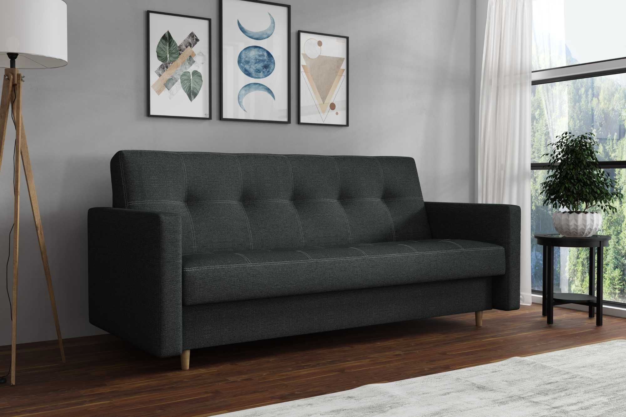 Wersalka Nadia, kanapa, sofa, łóżko. Funkcja spania, sprężyny bonell!