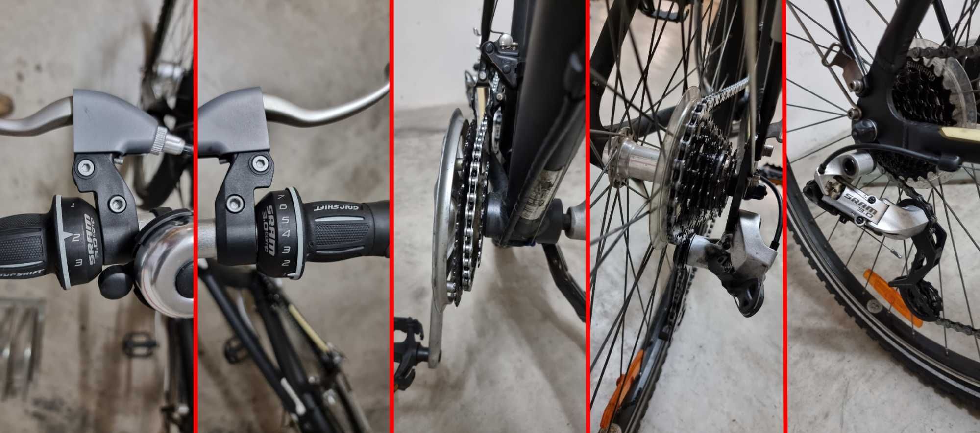 Bicicleta B'Twin roda 28" unissexo - QUASE NOVA