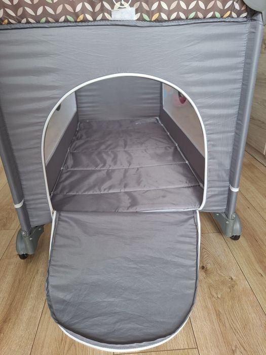 Łóżeczko turystyczne 2-poziomowe 120x60