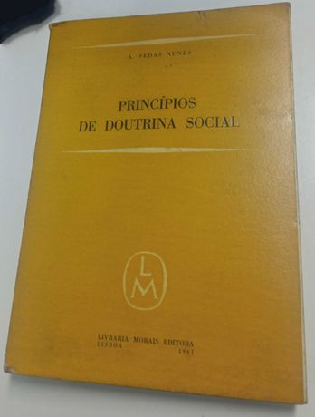 Princípios de doutorina social, de A. Sedas Nunes