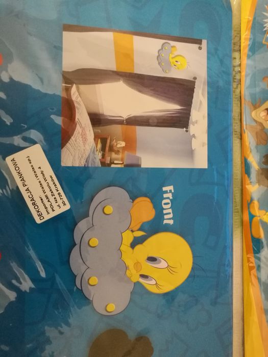 Nowy wieszak Tweety / na ubrania dziecka, zabawki / prezent na Mikołaj