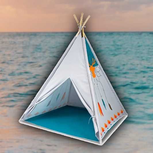 Namiot Dla Dzieci Tipi Do Ogrodu i Na Plażę Super Jakość
