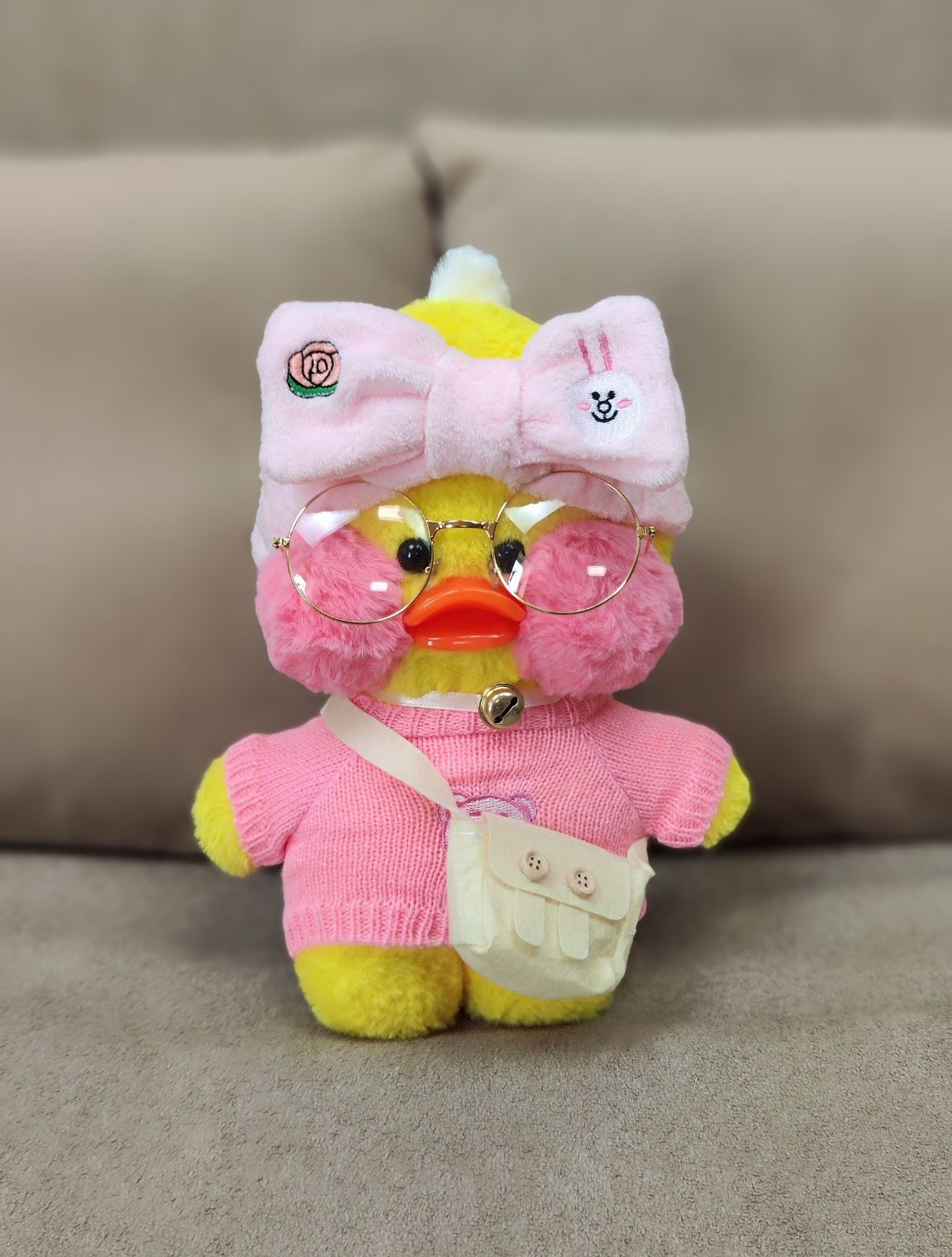 Игрушка Утка Лалафан Игрушки Уточки Лалафанфан Уточка Lalafanfan Duck