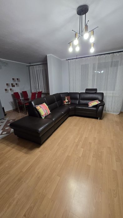 Piekna skorzana kanapa