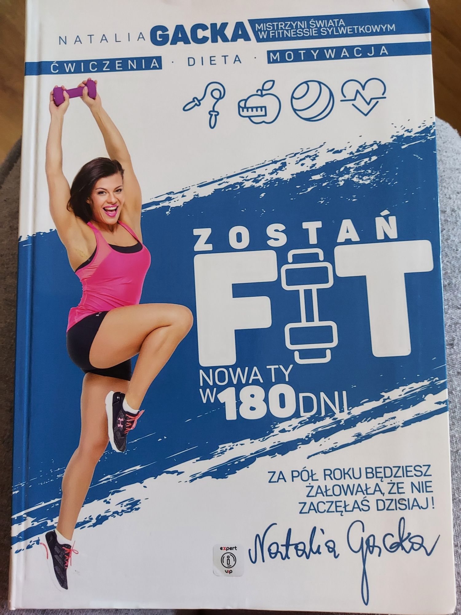 Książka "Zostań FIT Nowa Ty w 180dni"