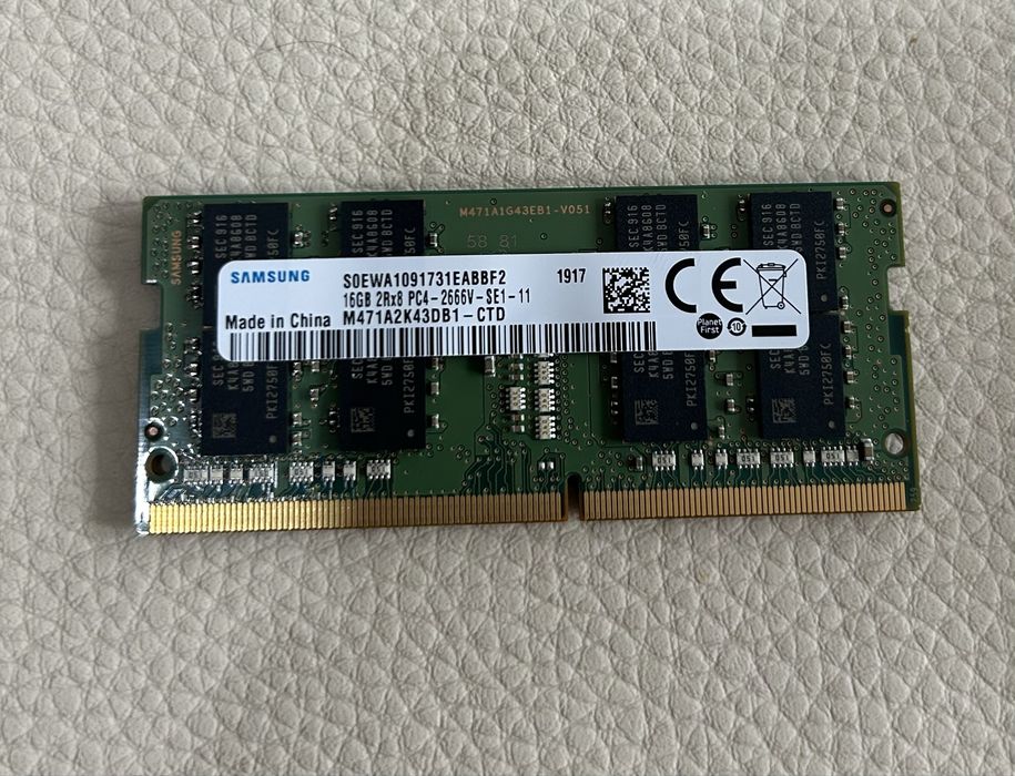 RAM sodimm 16gb 2666 DDR4