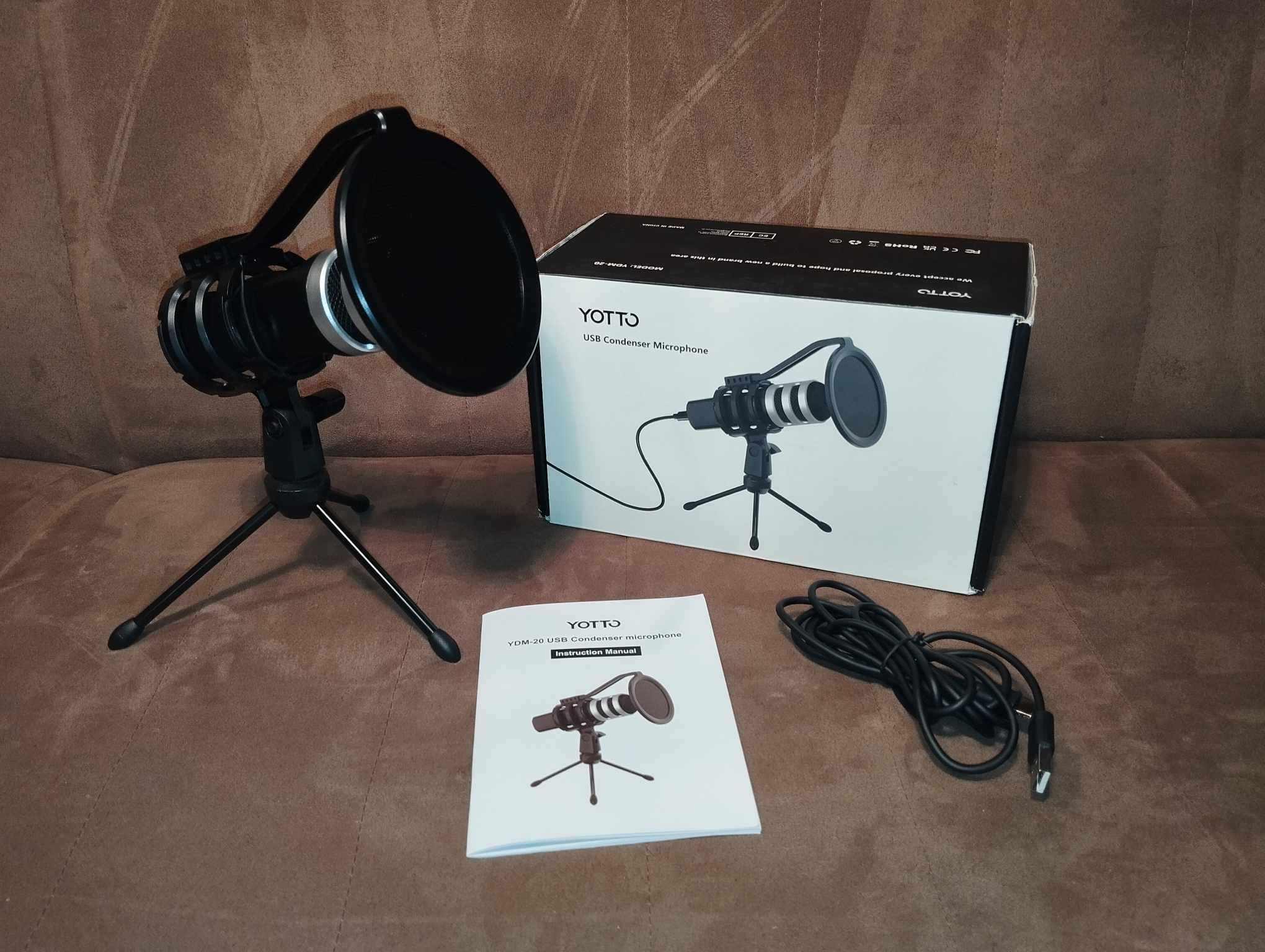 Zestaw Mikrofon YOTTO YDM-20 + Akcesoria