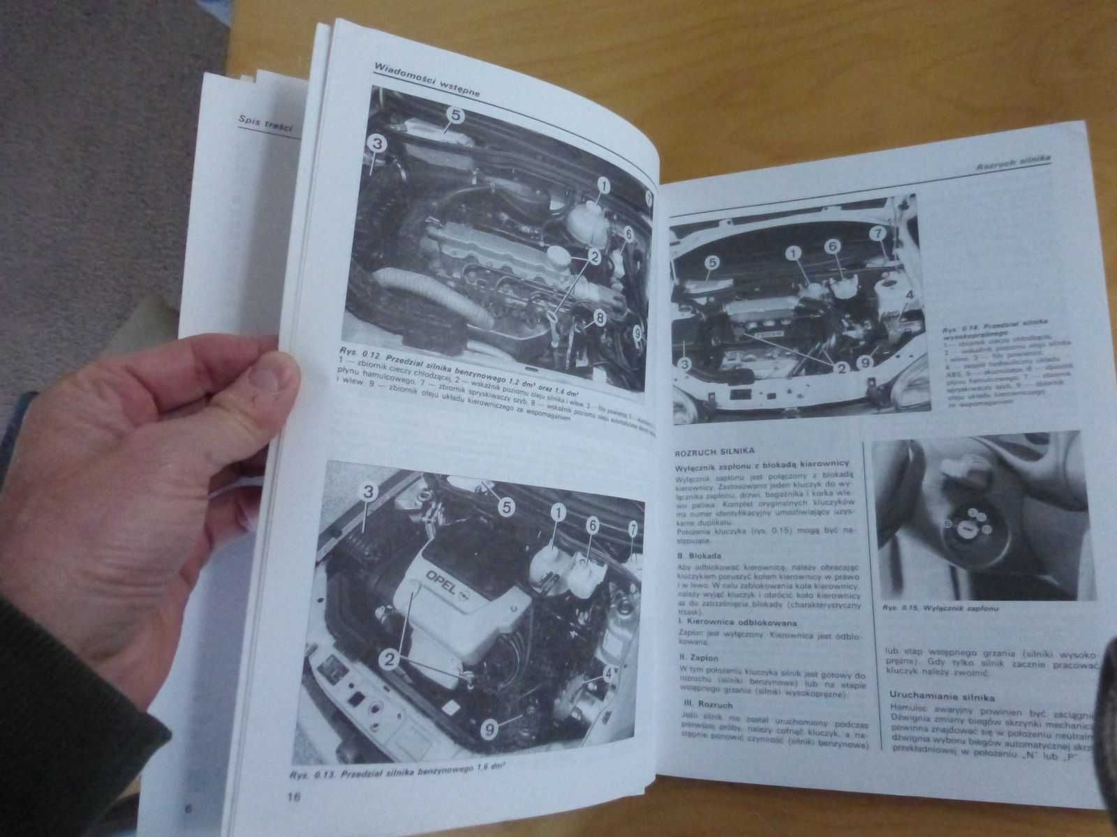 Opel Corsa instrukcja napraw - od modeli 1993. Kośmicki. 1996
