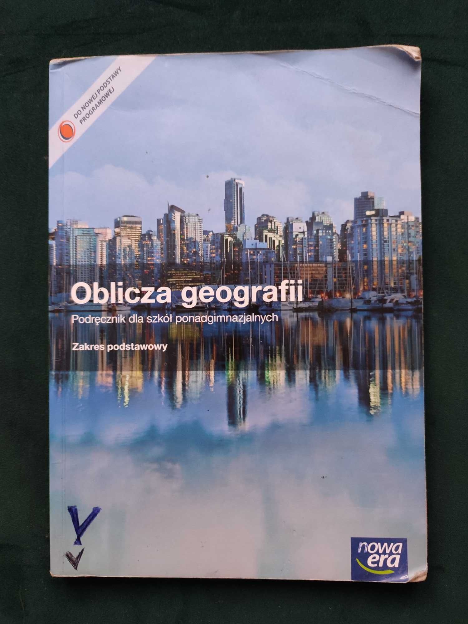 Podręcznik "Oblicza geografii" zakres podstawowy NOWA ERA