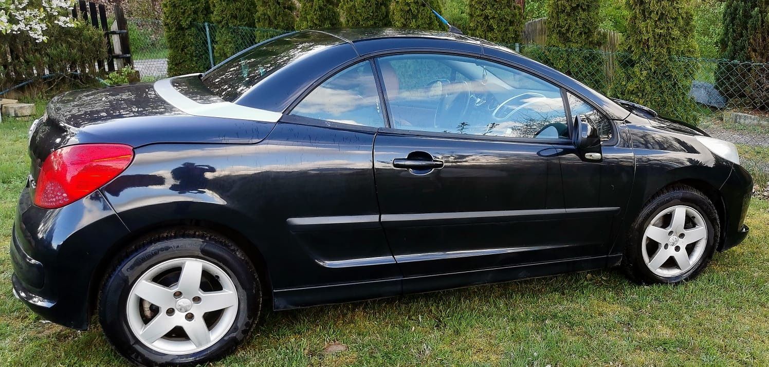 Peugeot 207cc automat niski przebieg