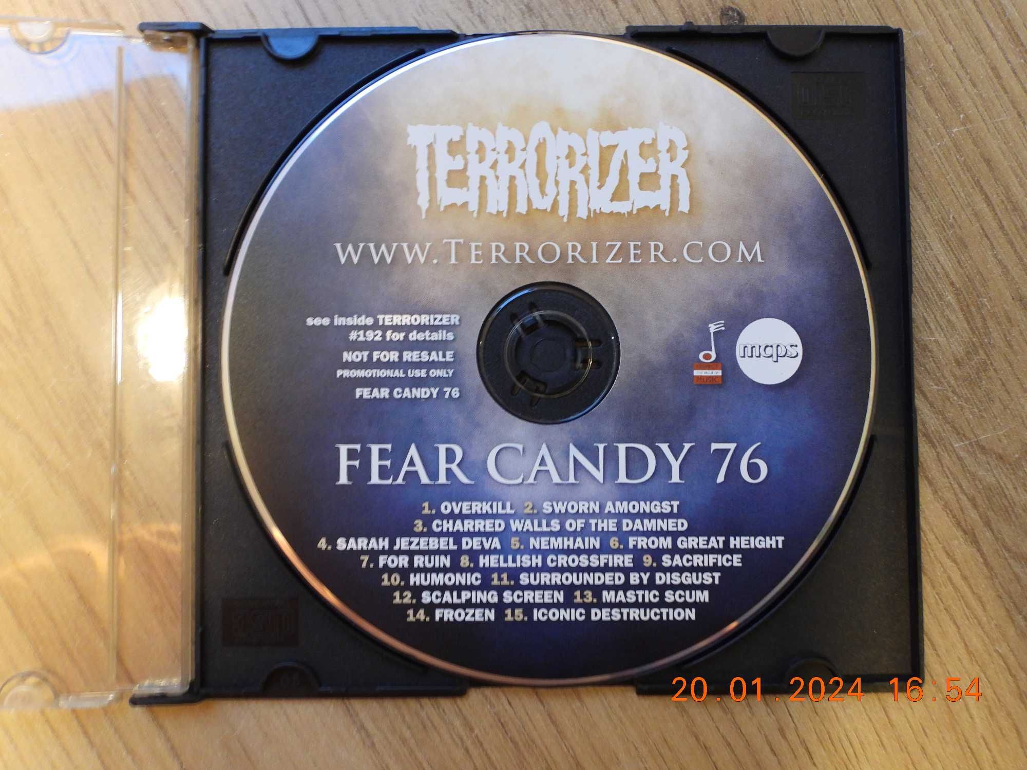 Terrorizer - Fear Candy 76  - płyta CD