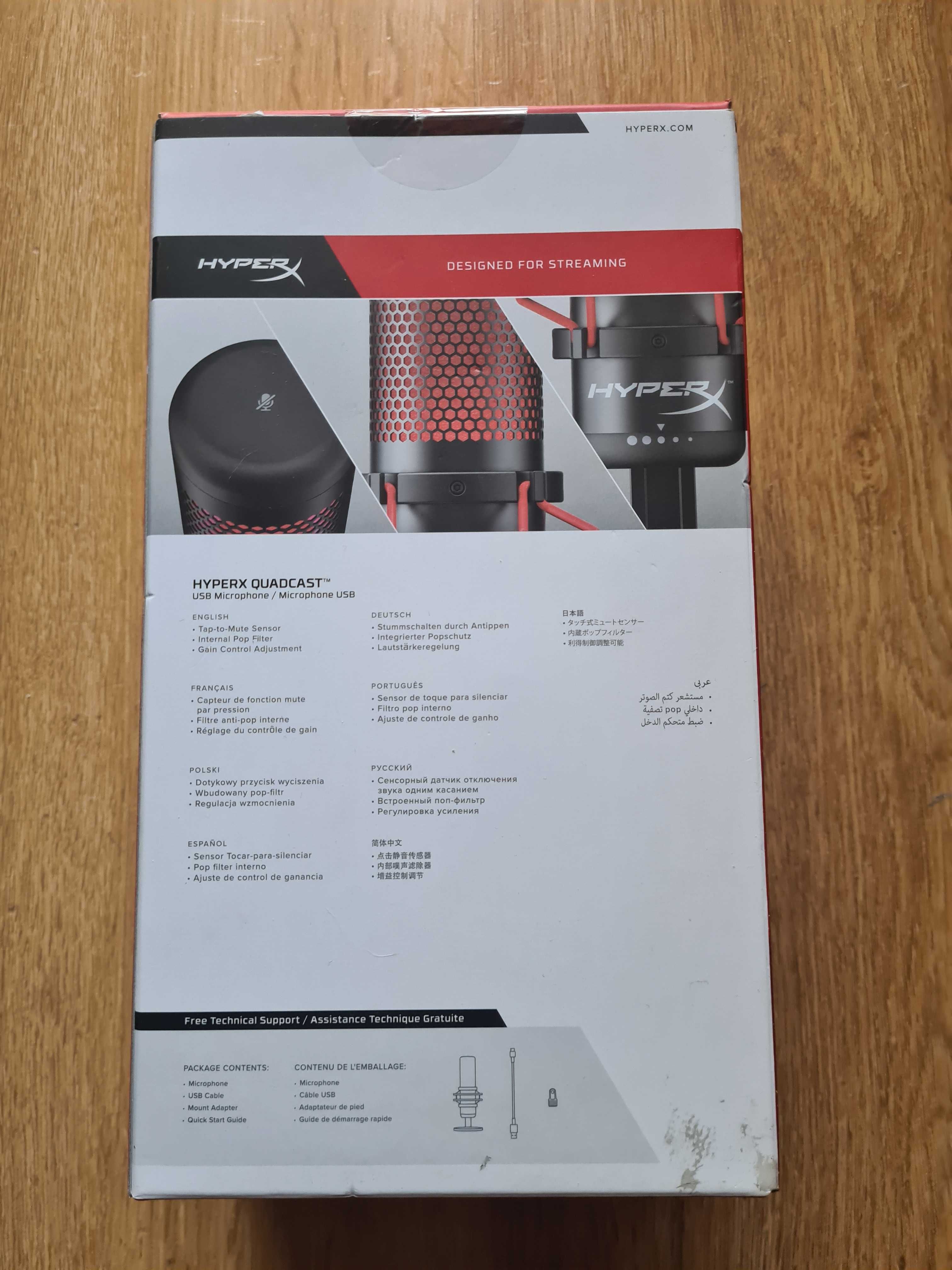 Mikrofon HyperX Quadcast