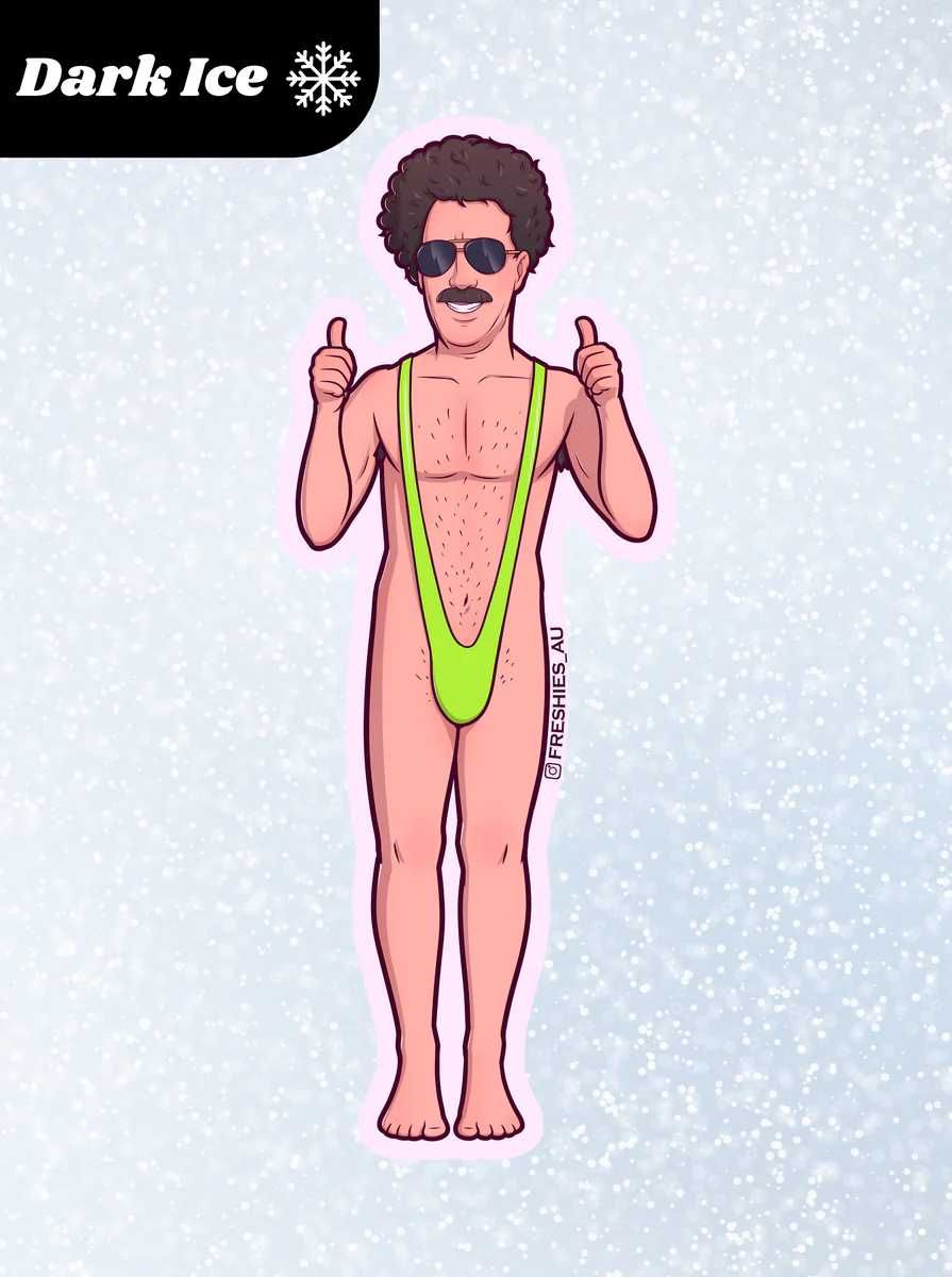 Новогодние костюмчик Манкини BORAT MANKINI размер -1 . чи кас