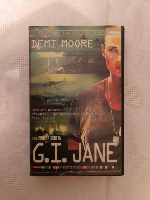 KASETA VHS "G.I. Jane" (1997) reż. Ridley Scott, film z Demi Moore
