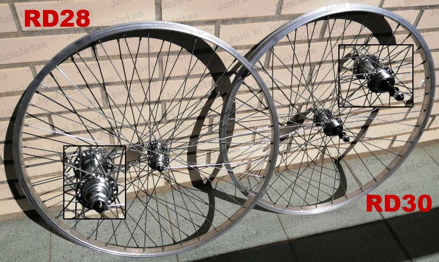 Rodas e aros de bicicleta