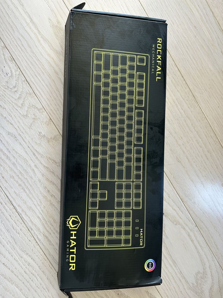 Клавіатура дротова Hator Rockfall USB Mechanical