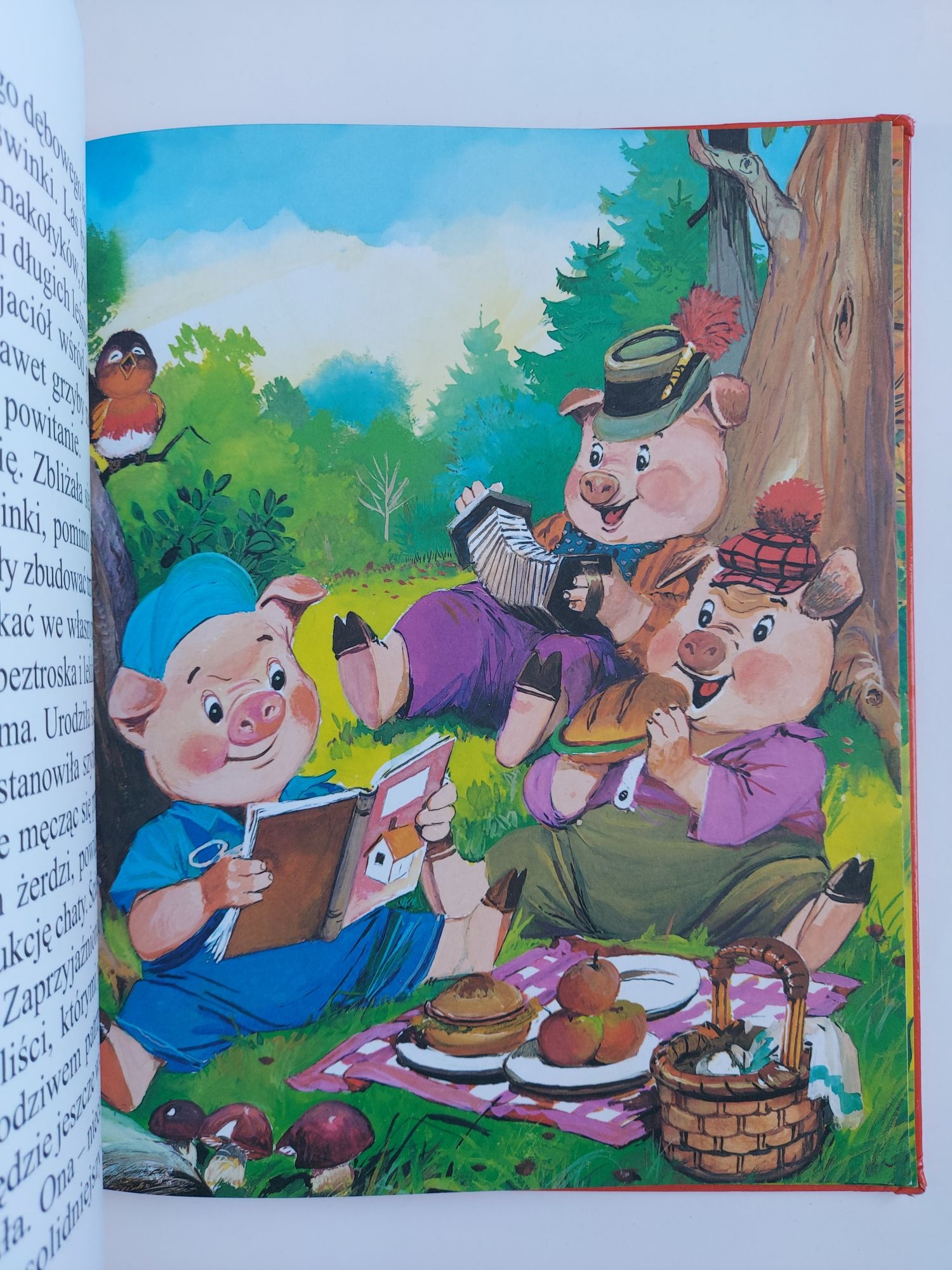 Czerwony Kapturek, Trzy małe świnki - Książka